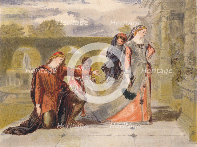 'Come away death' c1875. Artist: Sir John Gilbert.