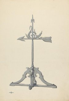 Weather Vane, c. 1936. Creator: Elmer Weise.