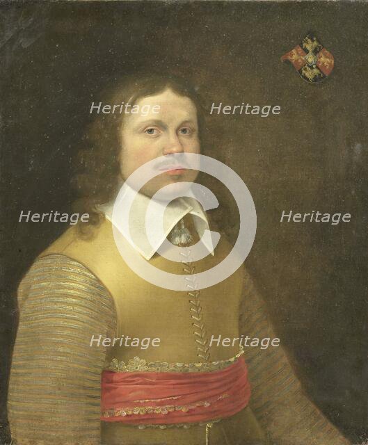 Portrait of Herman van der Hem van Nederstein (died 1671), 1645. Creator: Monogrammist IVA.