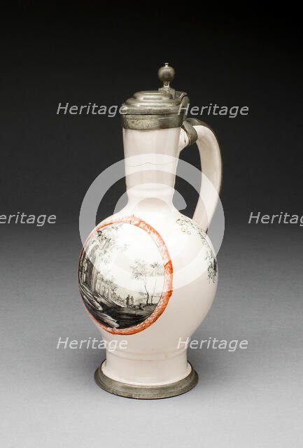 Jug, Nuremberg, c. 1665. Creator: Johann Schaper.