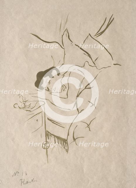 Les Vieilles histoires: Ta Bouche, 1893. Creator: Henri de Toulouse-Lautrec (French, 1864-1901).