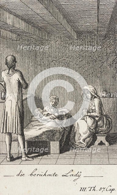 Plate 10 for Thomas Smollett's 'The Adventures of Peregrine Pickle', 1785. Creator: Daniel Nikolaus Chodowiecki.