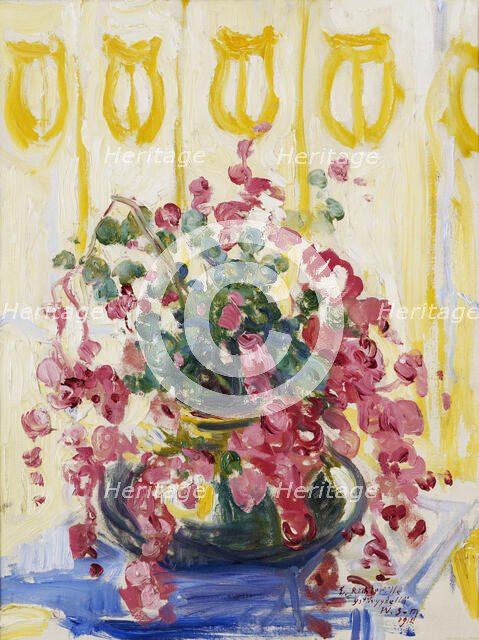 Flowers, 1912. Creator: Vilho Sjöström.