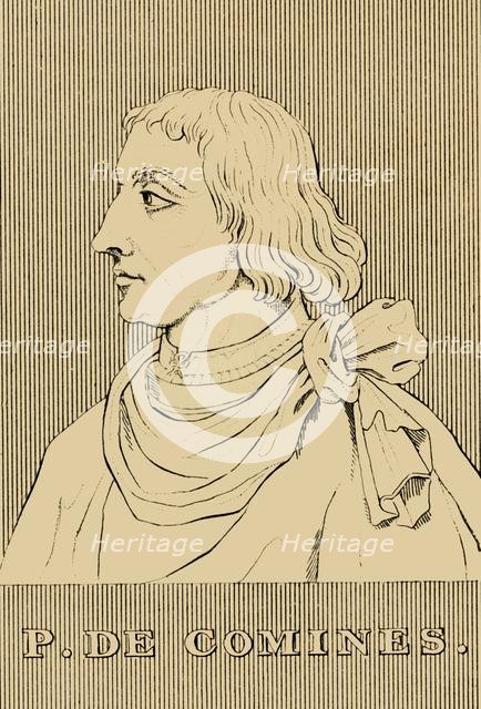 'P. De Comines', (1447-1511) , 1830. Creator: Unknown.