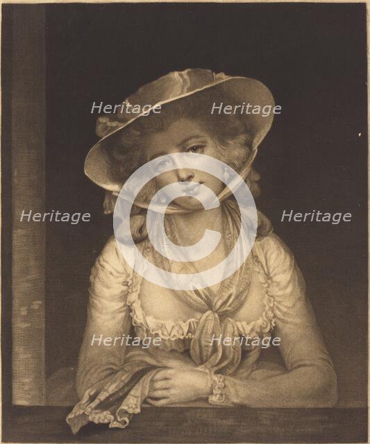 Phoebe Hoppner, published 1784. Creator: John Raphael Smith.