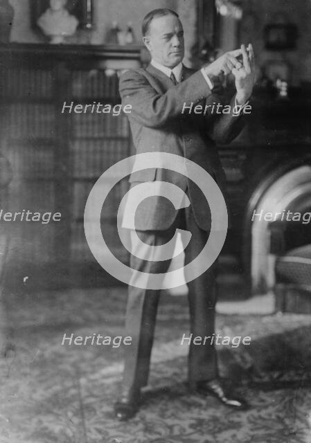 Billy Sunday, 1917. Creator: Bain News Service.