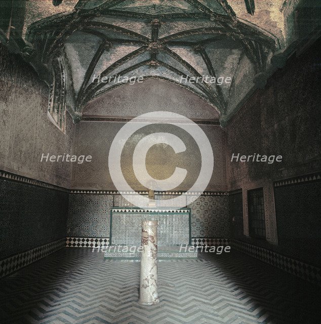 Chapel covered with Gothic ribs at the Pilate House in Seville.