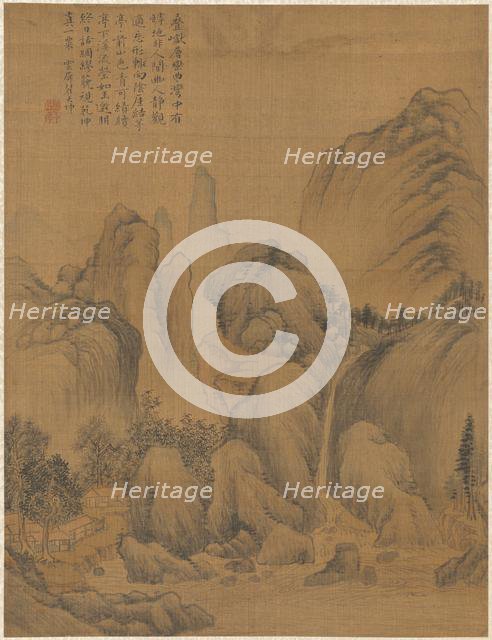 Landscape, 1775. Creator: Zhai Dakun (Chinese, d. 1804).