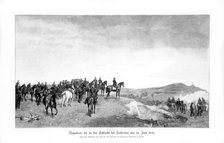 'Napoleon III at the Battle of Solferino', (1863), 1900.Artist: Jean Louis Ernest Meissonier