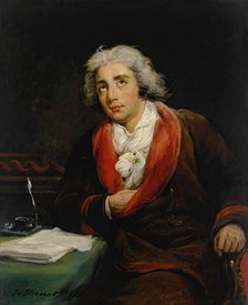 Portrait of the poet André Chénier (1762-1794) , 1825. Creator: Vernet, Horace (1789-1863).