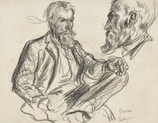 Portrait of Henri Edmond Cross (1856-1910). Creator: Luce, Maximilien (1858-1941)