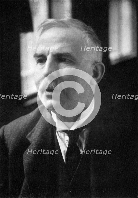 Ernest Rutherford (1871-1937), Nobel prize-winning atomic physicist, c1908. Artist: Unknown