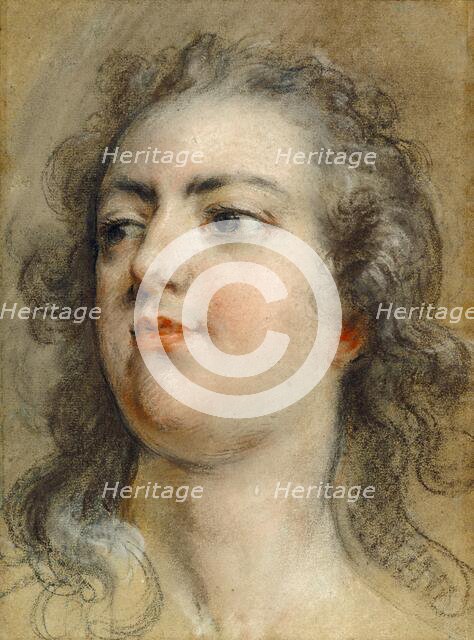 Head of King Louis XV, about 1729. Creator: Francois Lemoyne.