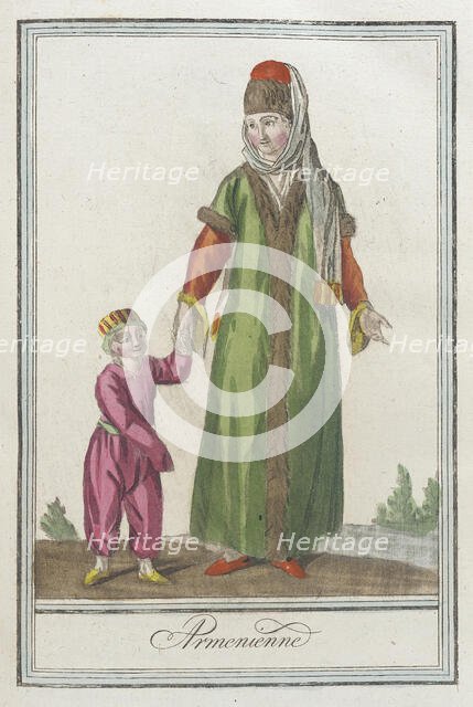 Costumes de Différents Pays, 'Armenienne', c1797. Creators: Jacques Grasset de Saint-Sauveur, LF Labrousse.