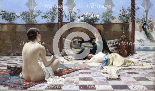 Turkish Women, 1893. Artist: Bredt, Ferdinand Max (1860-1921)
