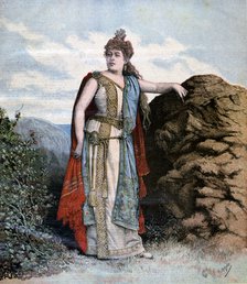 Renee Richard in the opera 'Sapho', 1893. Artist: Henri Meyer