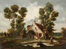 Landscape, 1850. Creator: Napoleon Illakowicz.