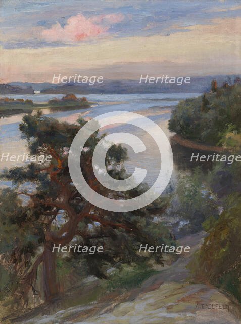 Landscape from Haikko, 1892-1893. Creator: Albert Edelfelt.