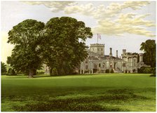 Elton Hall, Northamptonshire, home of the Earl of Carysfort, c1880. Artist: Unknown