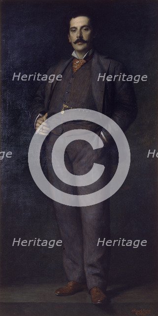 Portrait of the Composer Giacomo Puccini (1858-1924), 1902.