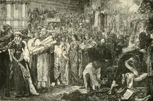 'The Florentines Renouncing The Vanities By Order of Savonarola', 1890.   Creator: Unknown.