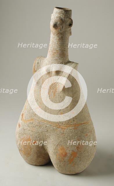 Jar in the Form of a Female Statuette, between c.1350 and c.800 B.C.. Creator: Unknown.