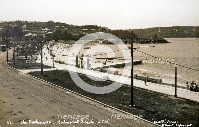 The Esplanade, Balmoral, c1935. Creator: Unknown.