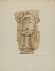 Lavabo, c. 1940. Creator: Rose Campbell-Gerke.