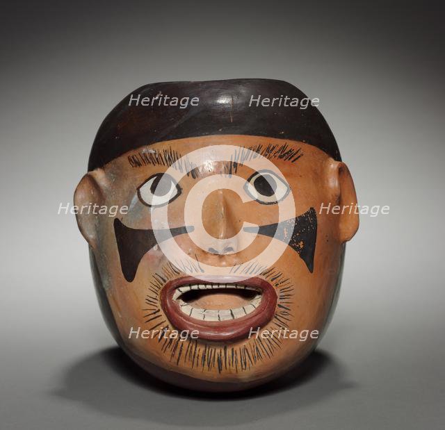 Severed Head Effigy Vessel, c. 100-350. Creator: Unknown.