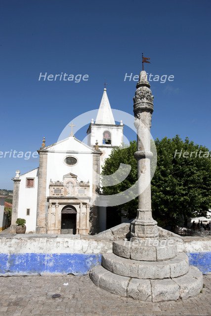 Santa Maria Church, Obidos, Portugal, 2009. Artist: Samuel Magal