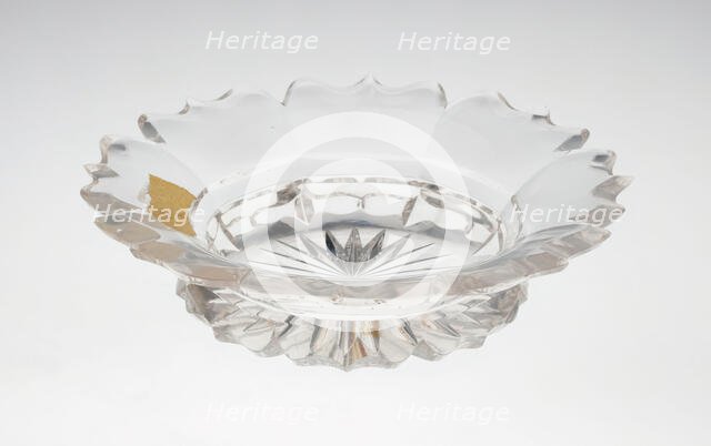 Shallow Dish, Bristol, c. 1850. Creator: Unknown.