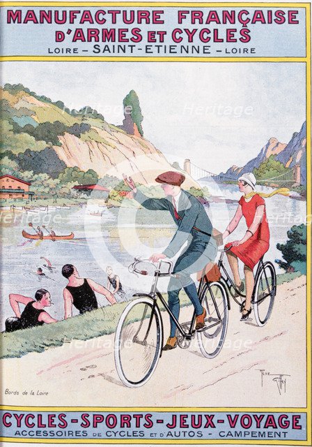 'Cycling, Sport, Fun, Travel', 20th century. Artist: Unknown