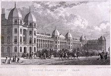 Sussex Place, Regent's Park, Marylebone, London, 1828. Artist: WR Smith