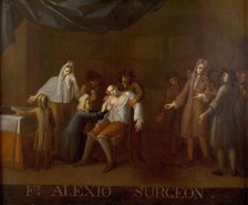 A surgical operation, between 1730 and 1739?. Creator: Egbert van Heemskerk III.