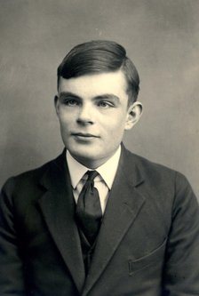 Alan Turing (1912-1954). Artist: Chaffin & Son, William Matthew Chaffin, Chaffin & Son of Sherbourne, Arthur Chaffin.