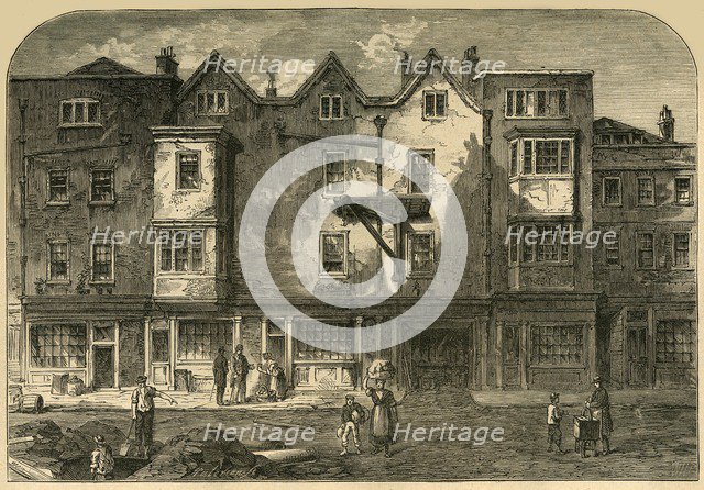 'Oldbourne Hall, Shoe Lane, 1823', (1897). Creator: Unknown.