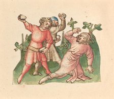 A Stoning, c. 1420/1430. Creator: Unknown.