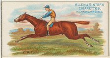 C.H. Todd, from The World's Racers series (N32) for Allen & Ginter Cigarettes, 1888. Creator: Allen & Ginter.