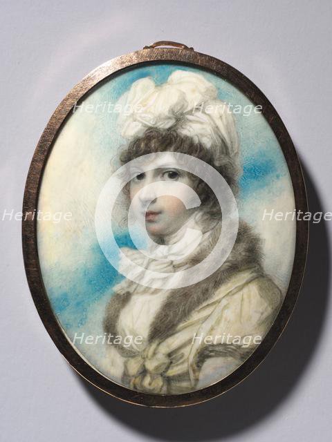 Portrait of the Hon. Anne Annesley, later Countess of Mountnorris, c. 1800. Creator: Richard Cosway (British, 1742-1821).