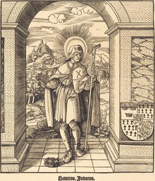 Saint Jodocus, 1516/1518. Creator: Leonhard Beck.