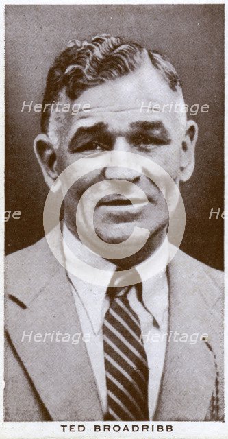 Ted Broadribb, British boxer and manager, 1938. Artist: Unknown