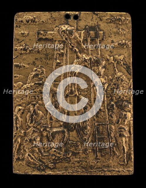 Descent from the Cross, late 15th century. Creator: Unknown.