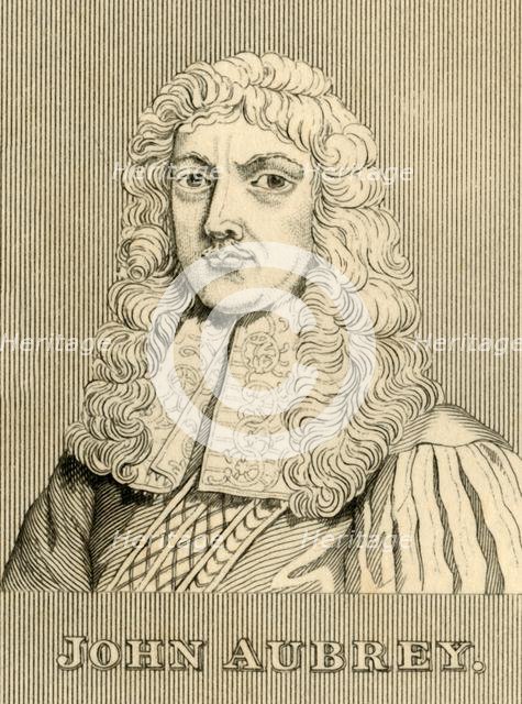 'John Aubrey', (1626-1697), 1830. Creator: Unknown.