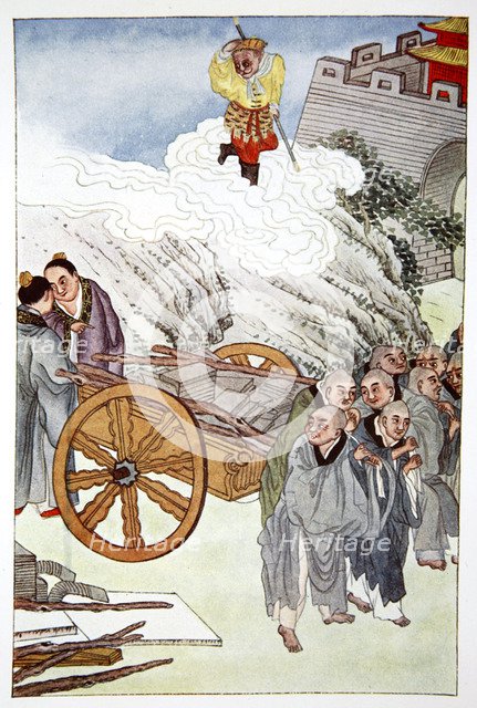 'Buddhists as Slaves in Slow-Carts Country', 1922. Artist: Unknown
