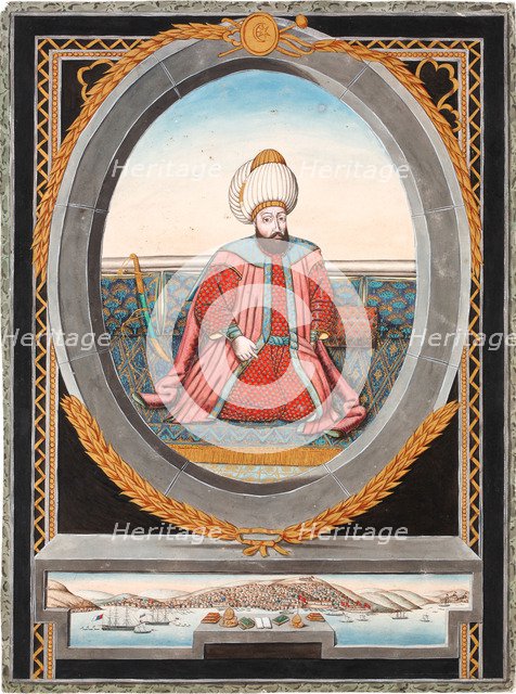 Portrait of Sultan Murad II (1404-1451). Artist: Anonymous  