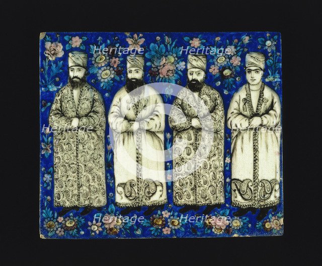 Molded Tile, Mid of the 19th cen.. Artist: Anonymous master  