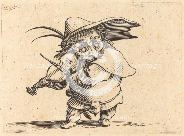 The Violin Player, c. 1622. Creator: Jacques Callot.