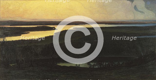 Our Country. Motif from Dalsland, 1902. Creator: Otto Hesselbom.