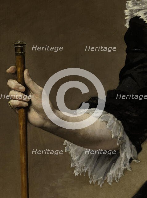 Portrait de la comtesse Edmond Récopé, née Malher, 1888. Creator: Edouard Bernard Debat-Ponsan.