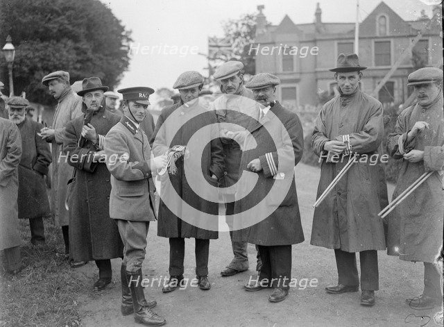 At the RAC TT race, Isle of Man, 10 June 1914. Artist: Bill Brunell.